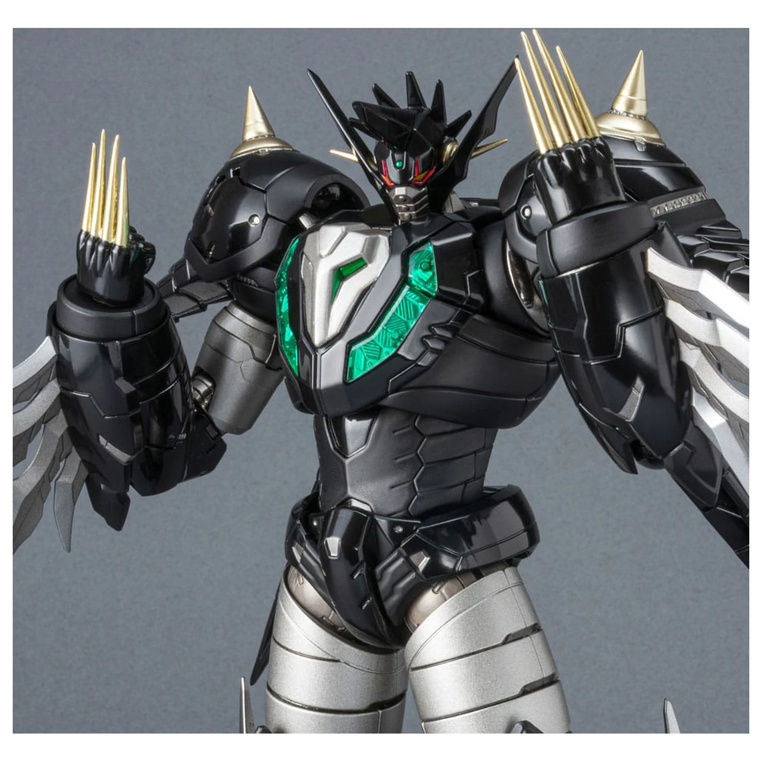 Getter Robo Armageddon Diecast akcijska figura Riobot Shin Getter Dragon Black Ver. 21 cm fotografija izdelka