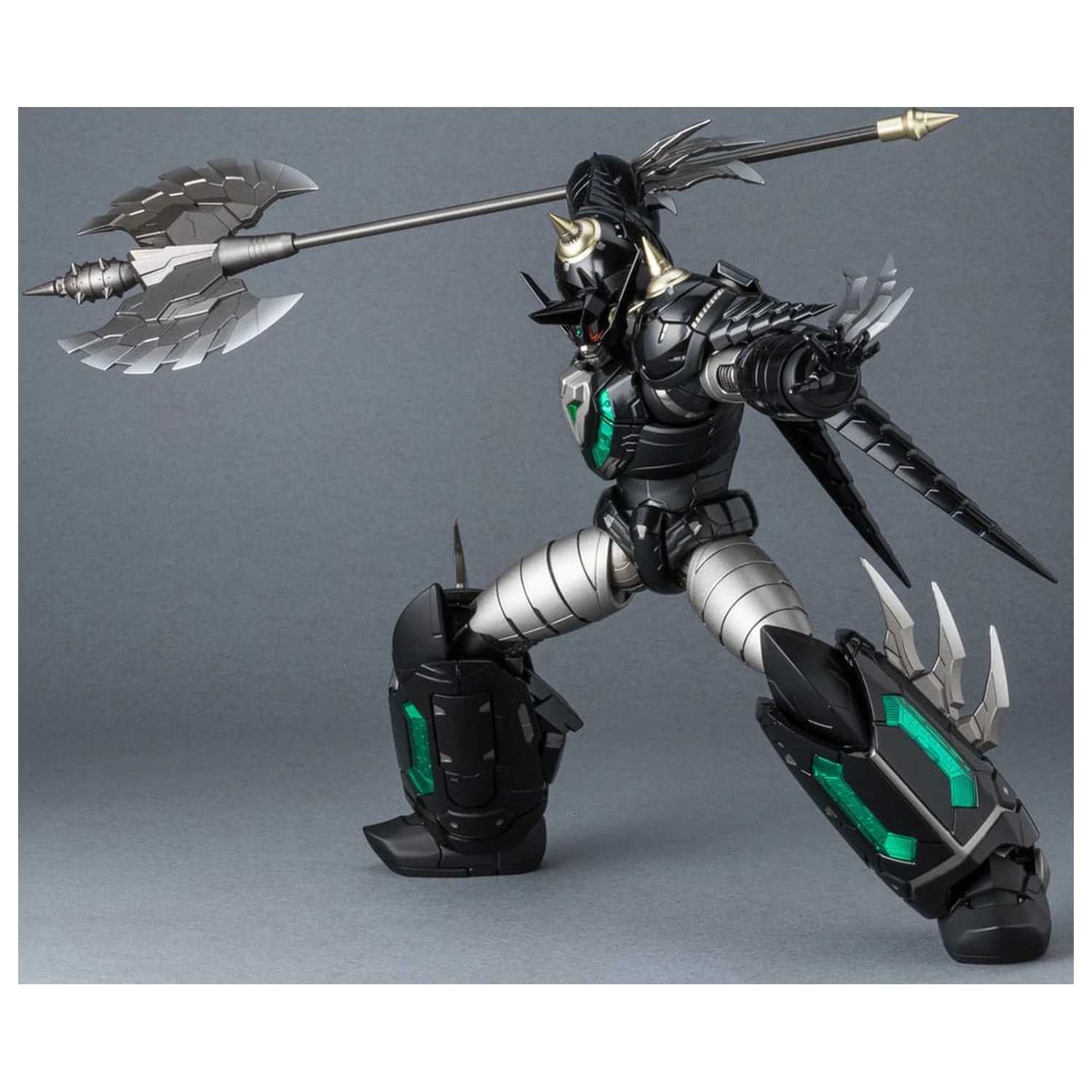 Getter Robo Armageddon Diecast akcijska figura Riobot Shin Getter Dragon Black Ver. 21 cm fotografija izdelka