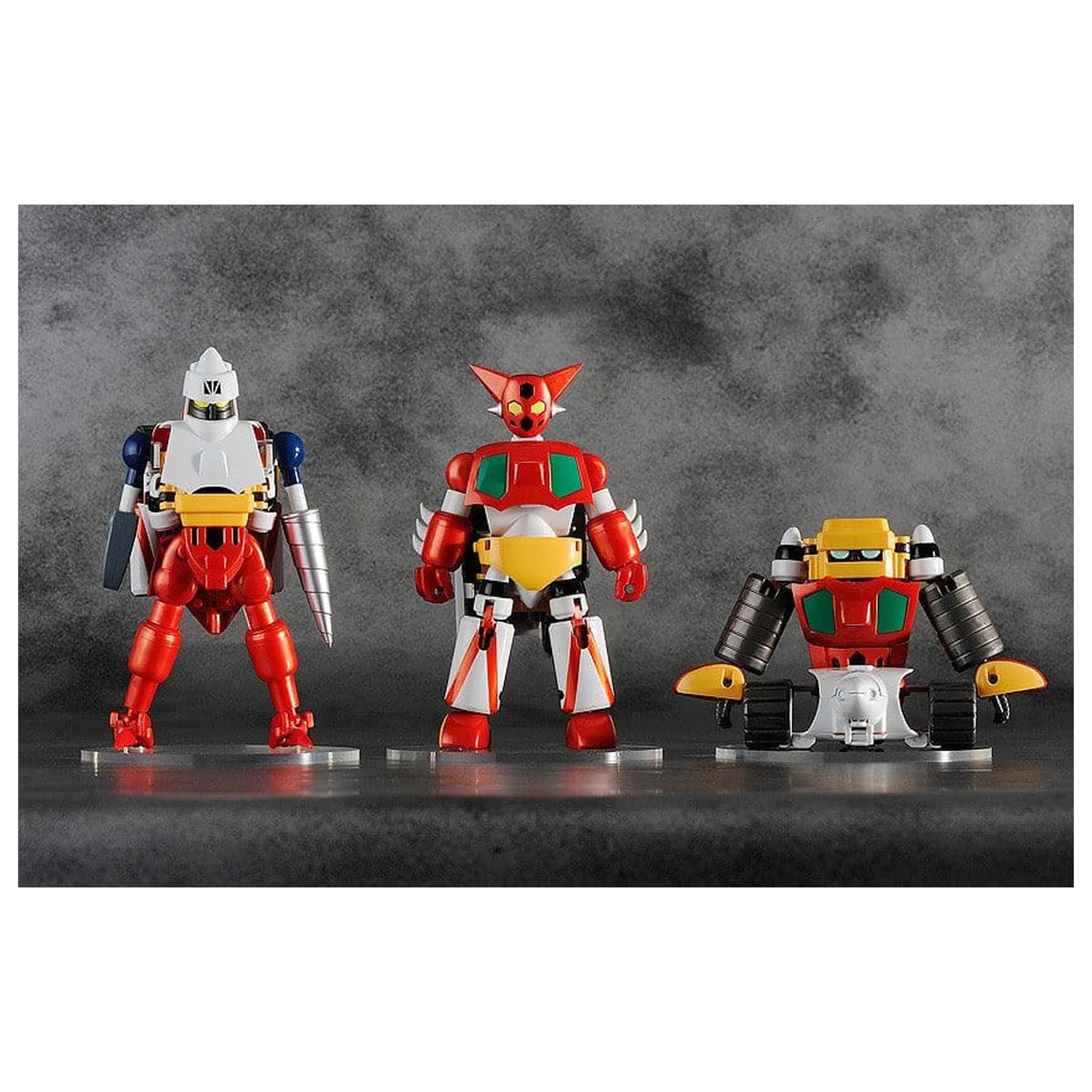 Getter Robo akcijske figure 3-paket Dynamic Change Getter Robo 12 cm fotografija izdelka