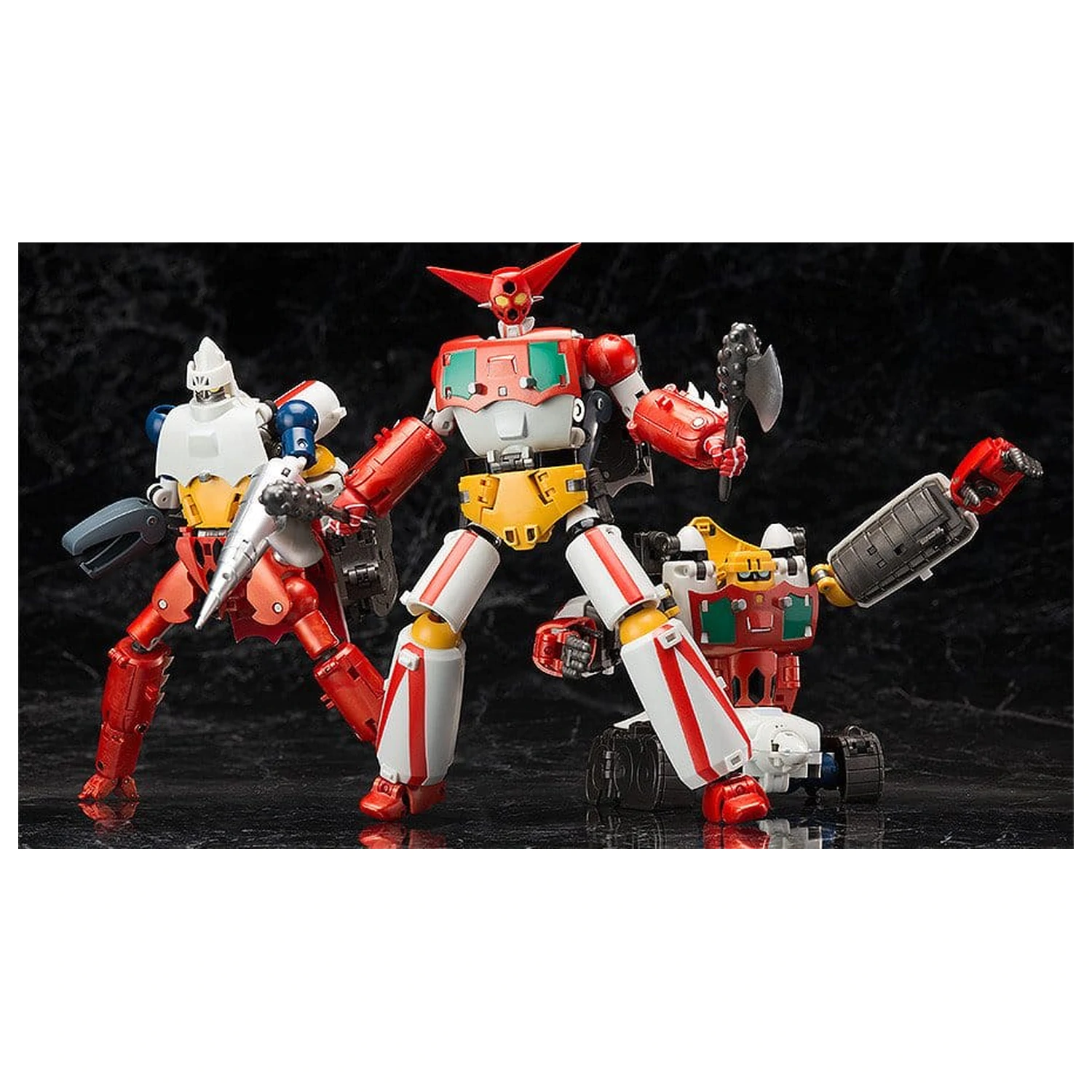 Getter Robo Dynamic Change R akcijski set figur (ponovna izdaja) fotografija izdelka