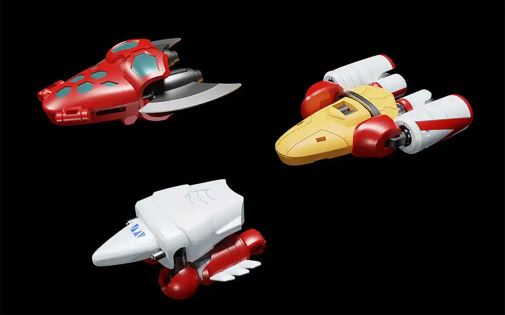 Getter Robo: The Last Day Moderoid Miniature plastični model komplet Getter 1 Združevanje in preoblikovanje 11 cm fotografija izdelka