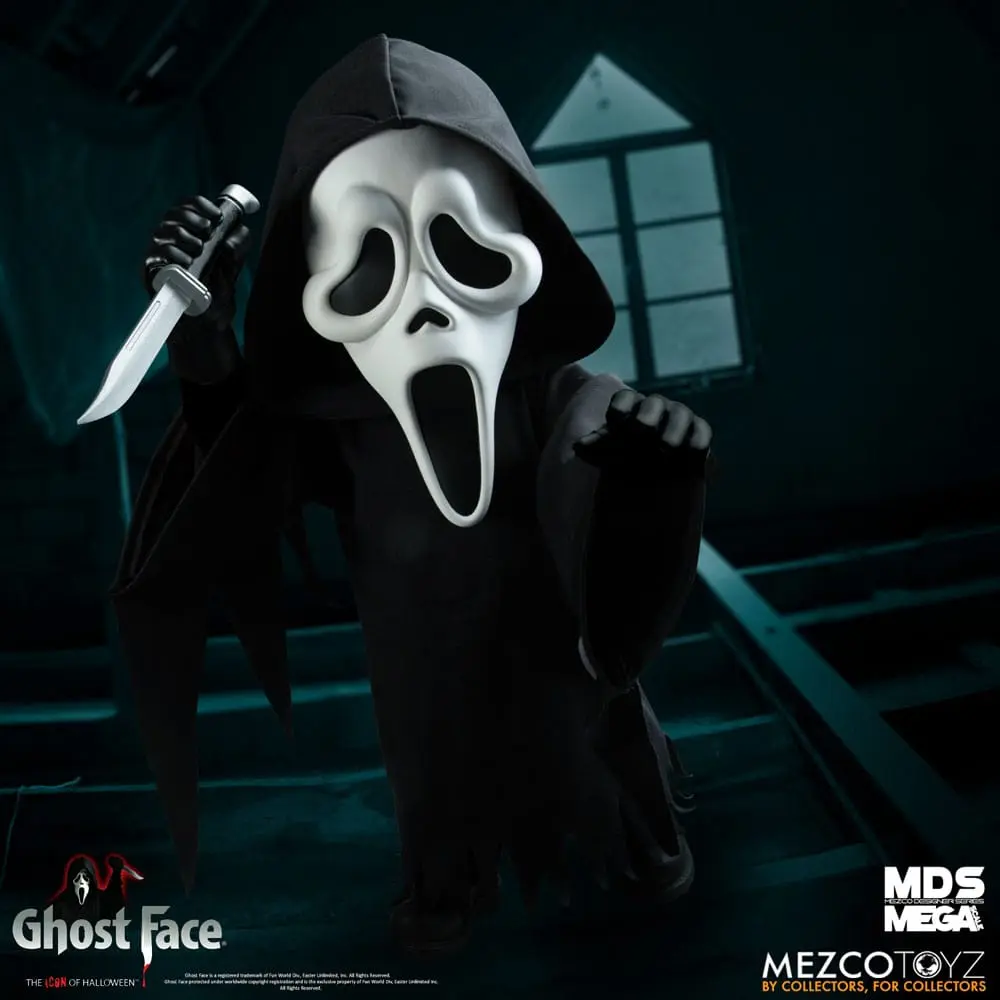 Ghost Face MDS Mega Scale plišasta lutka Ghost Face 38 cm fotografija izdelka