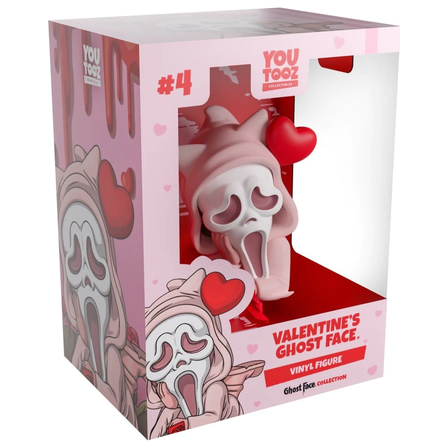 Ghost Face vinilna figura Valentine's Ghost Face 8 cm fotografija izdelka