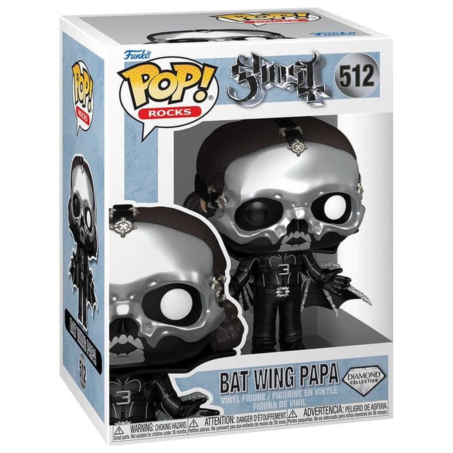 Ghost Funko POP! Rocks vinilna figura Glam Dracula (DGLT) 9 cm fotografija izdelka