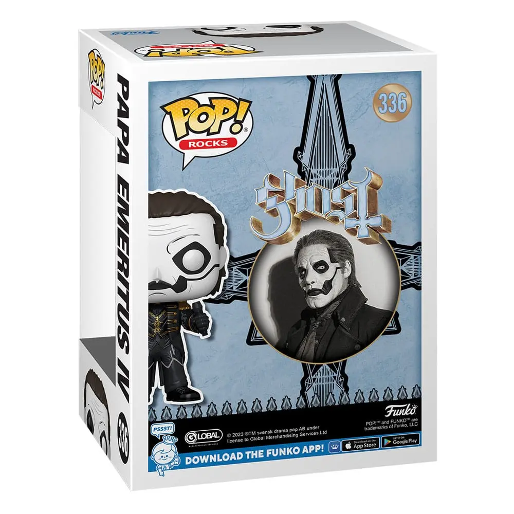 Ghost POP! Rocks Vinil Figura Papa Emeritus IV 9 cm fotografija izdelka