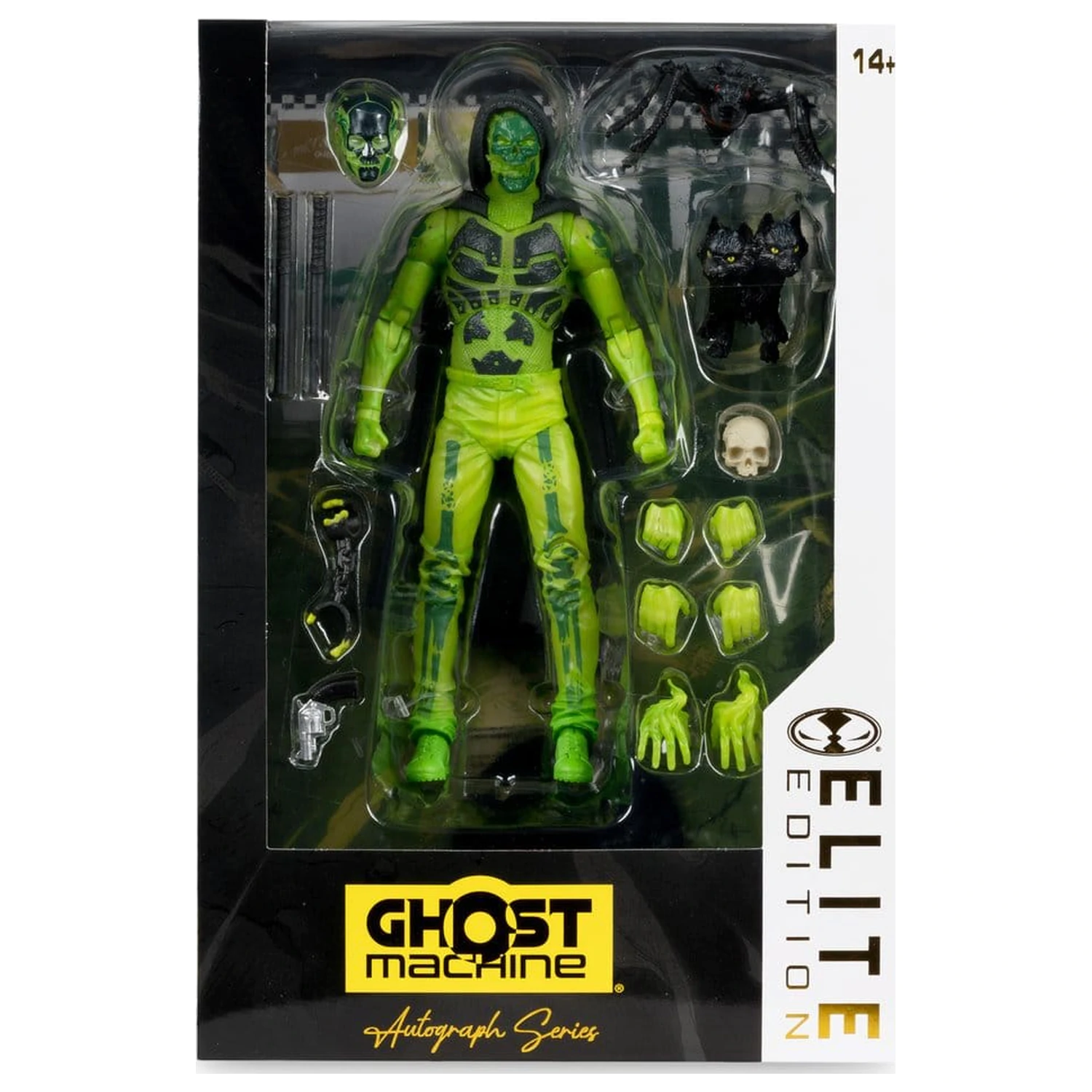 Ghost Machine McFarlane Elite Edition Deluxe akcijska figura Geiger 18 cm fotografija izdelka