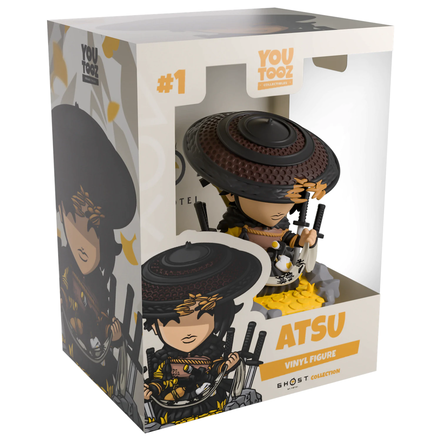 Ghost of Yōtei Atsu Figura Youtooz 9,4 cm fotografija izdelka