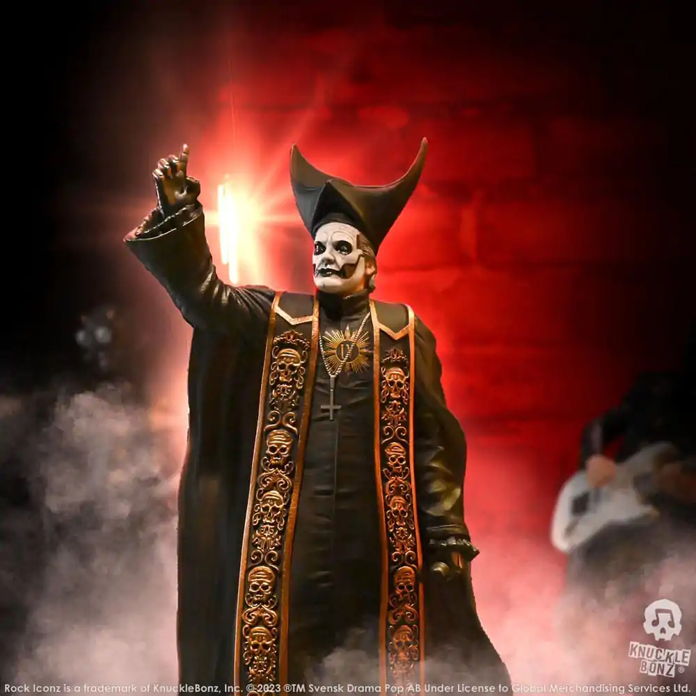 Ghost Rock Iconz kip 1/9 Papa Emeritus IV (Črne halje) 22 cm fotografija izdelka