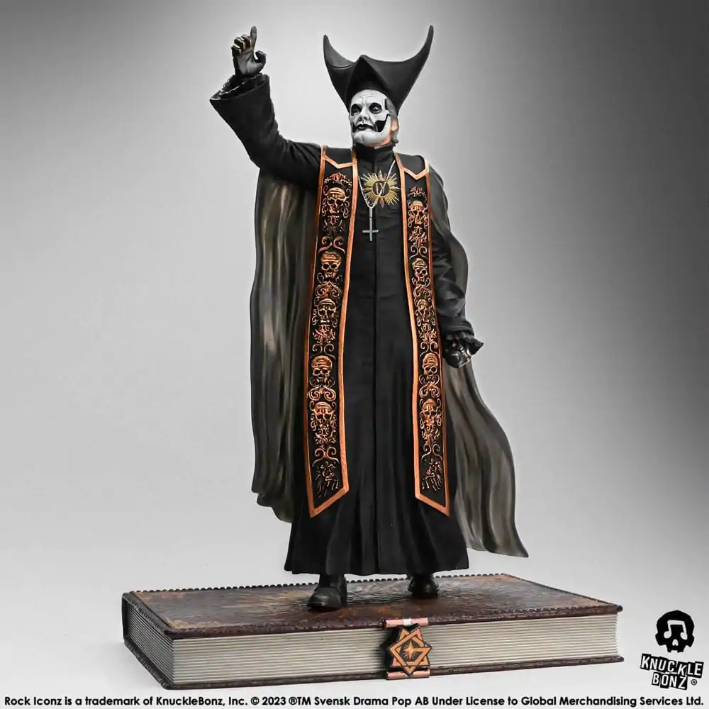 Ghost Rock Iconz kip 1/9 Papa Emeritus IV (Črne halje) 22 cm fotografija izdelka