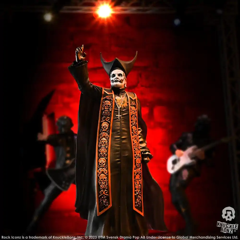 Ghost Rock Iconz kip 1/9 Papa Emeritus IV (Črne halje) 22 cm fotografija izdelka