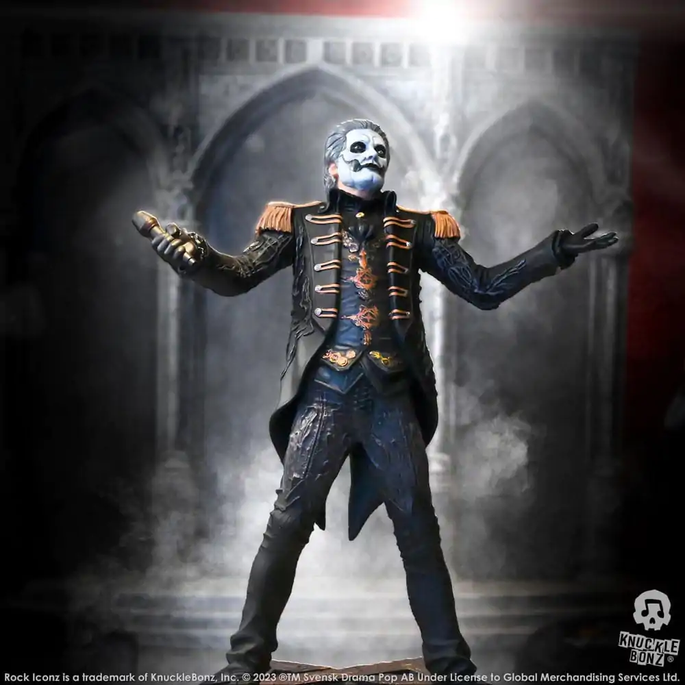 Ghost Rock Iconz Kip 1/9 Papa Emeritus IV (Military Jacket) 22 cm fotografija izdelka