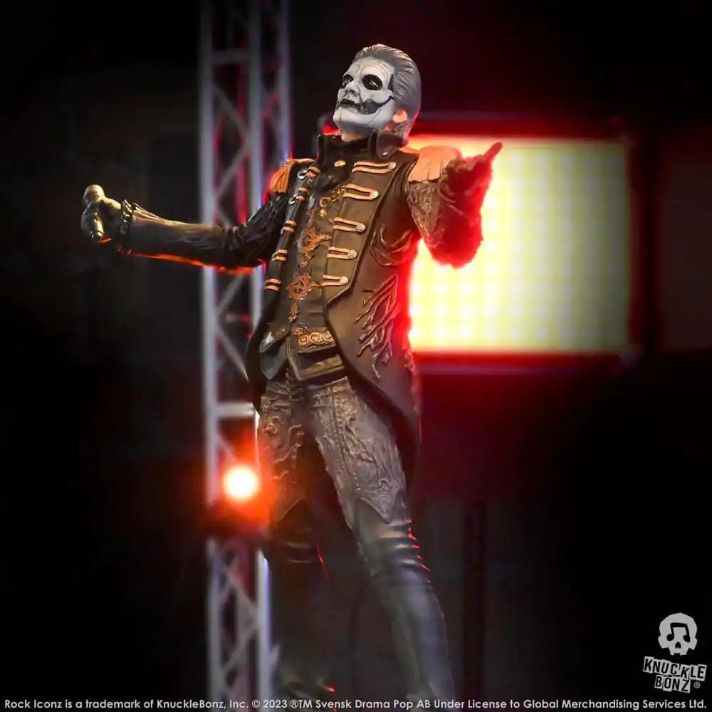 Ghost Rock Iconz Kip 1/9 Papa Emeritus IV (Military Jacket) 22 cm fotografija izdelka