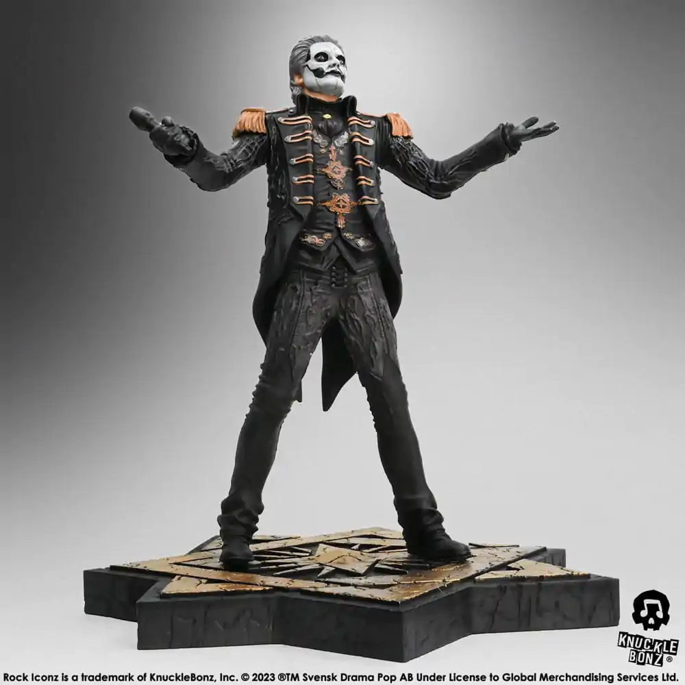 Ghost Rock Iconz Kip 1/9 Papa Emeritus IV (Military Jacket) 22 cm fotografija izdelka