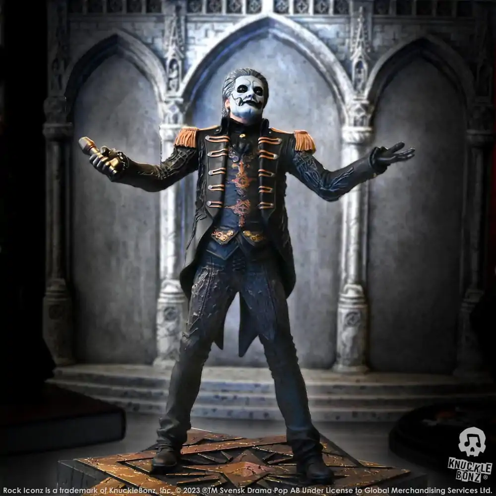 Ghost Rock Iconz Kip 1/9 Papa Emeritus IV (Military Jacket) 22 cm fotografija izdelka