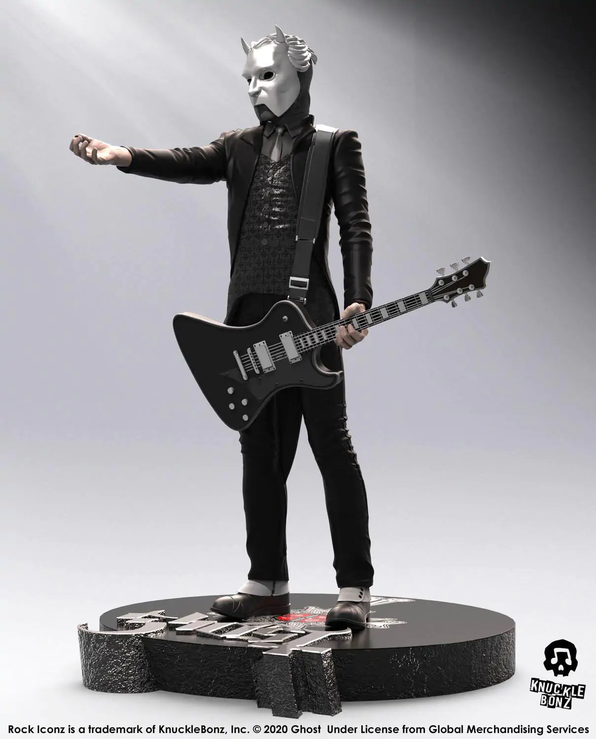 Ghost Rock Iconz Kip Nameless Ghoul (Black Guitar) Limited Edition 22 cm fotografija izdelka