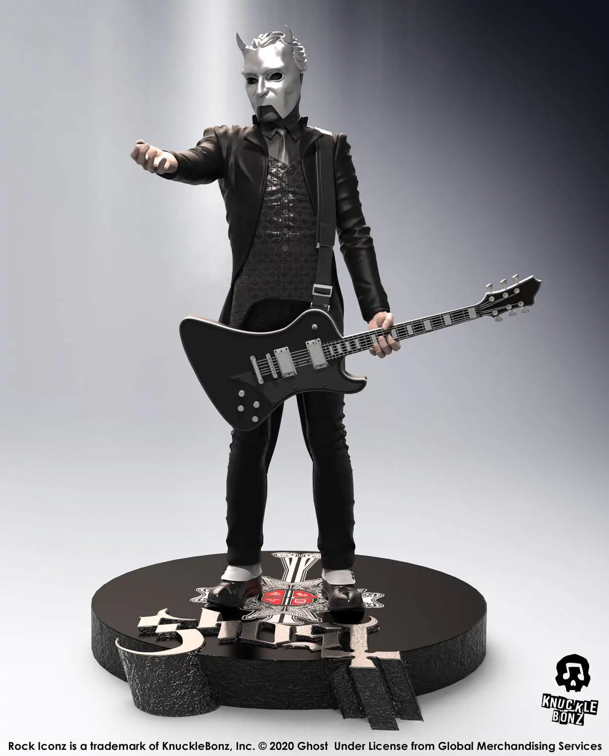 Ghost Rock Iconz Kip Nameless Ghoul (Black Guitar) Limited Edition 22 cm fotografija izdelka