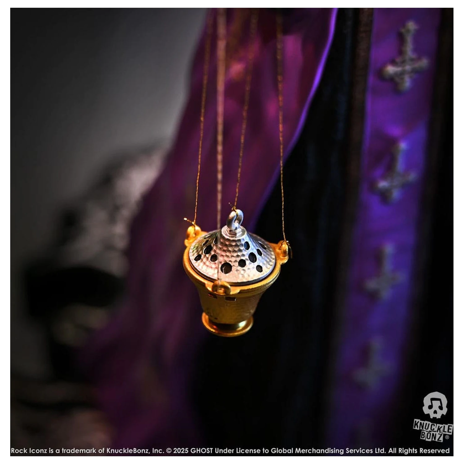 Ghost Rock Iconz Kip Papa V Perpetua Purple Robes 22 cm fotografija izdelka