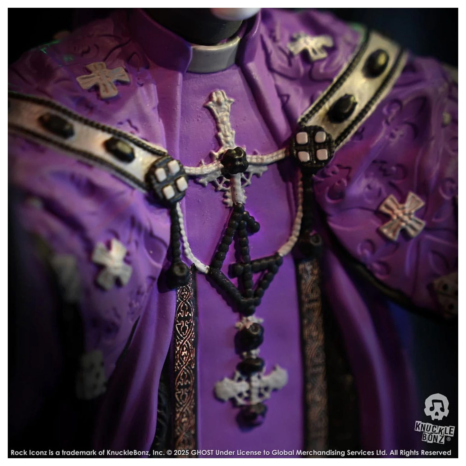 Ghost Rock Iconz Kip Papa V Perpetua Purple Robes 22 cm fotografija izdelka