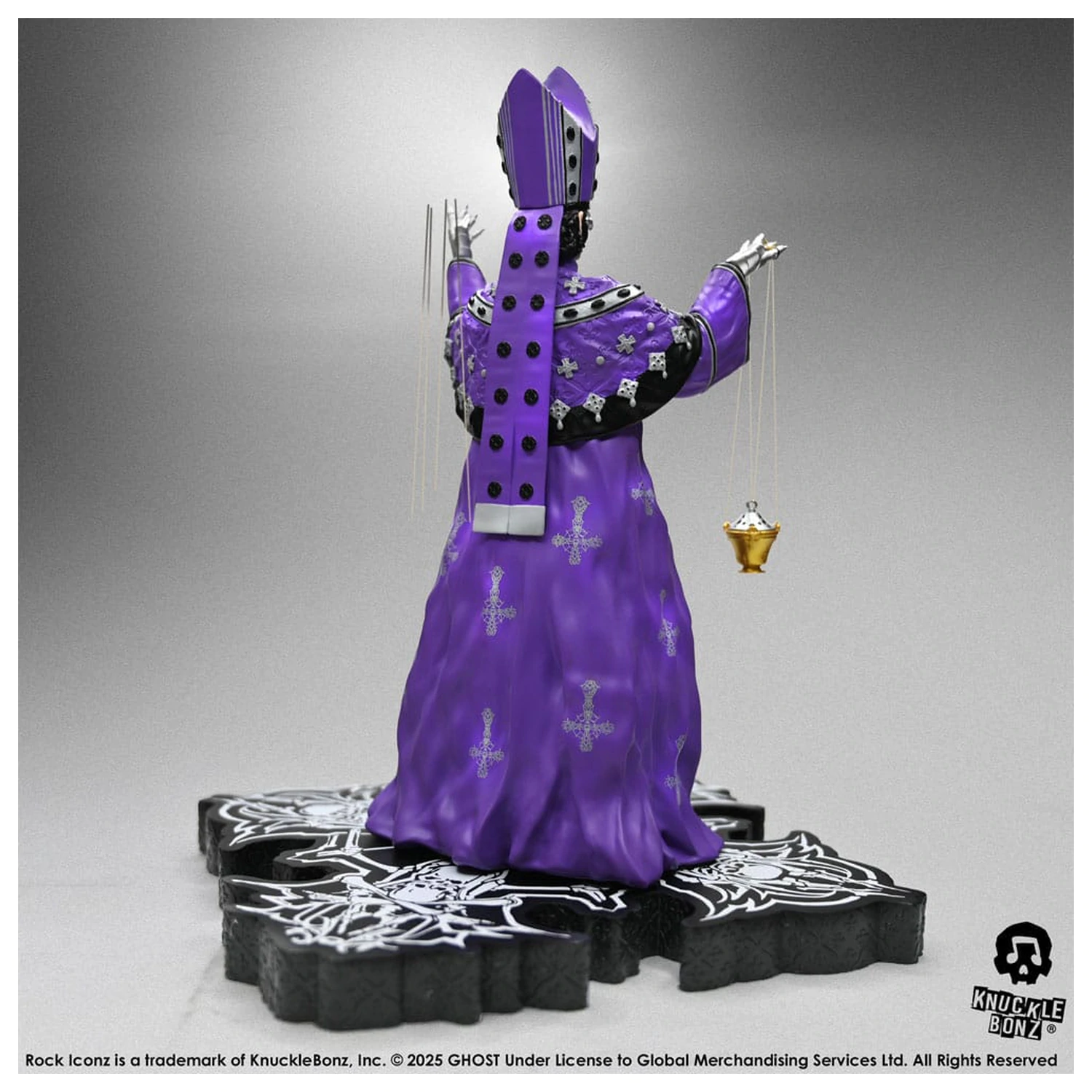 Ghost Rock Iconz Kip Papa V Perpetua Purple Robes 22 cm fotografija izdelka