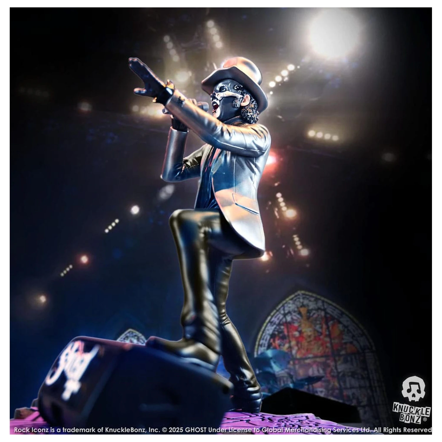 Ghost Rock Iconz Kip Papa V Perpetua Top Hat 22 cm fotografija izdelka