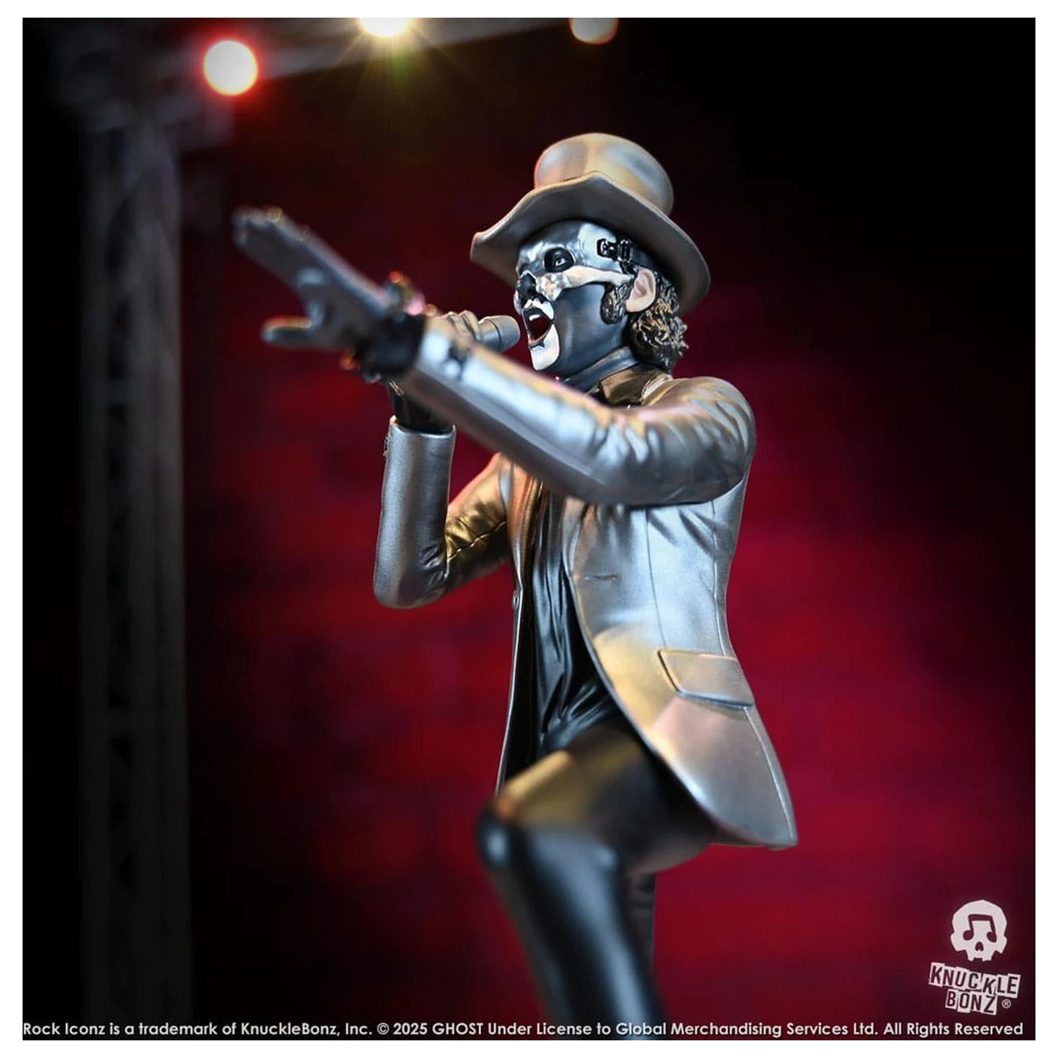 Ghost Rock Iconz Kip Papa V Perpetua Top Hat 22 cm fotografija izdelka