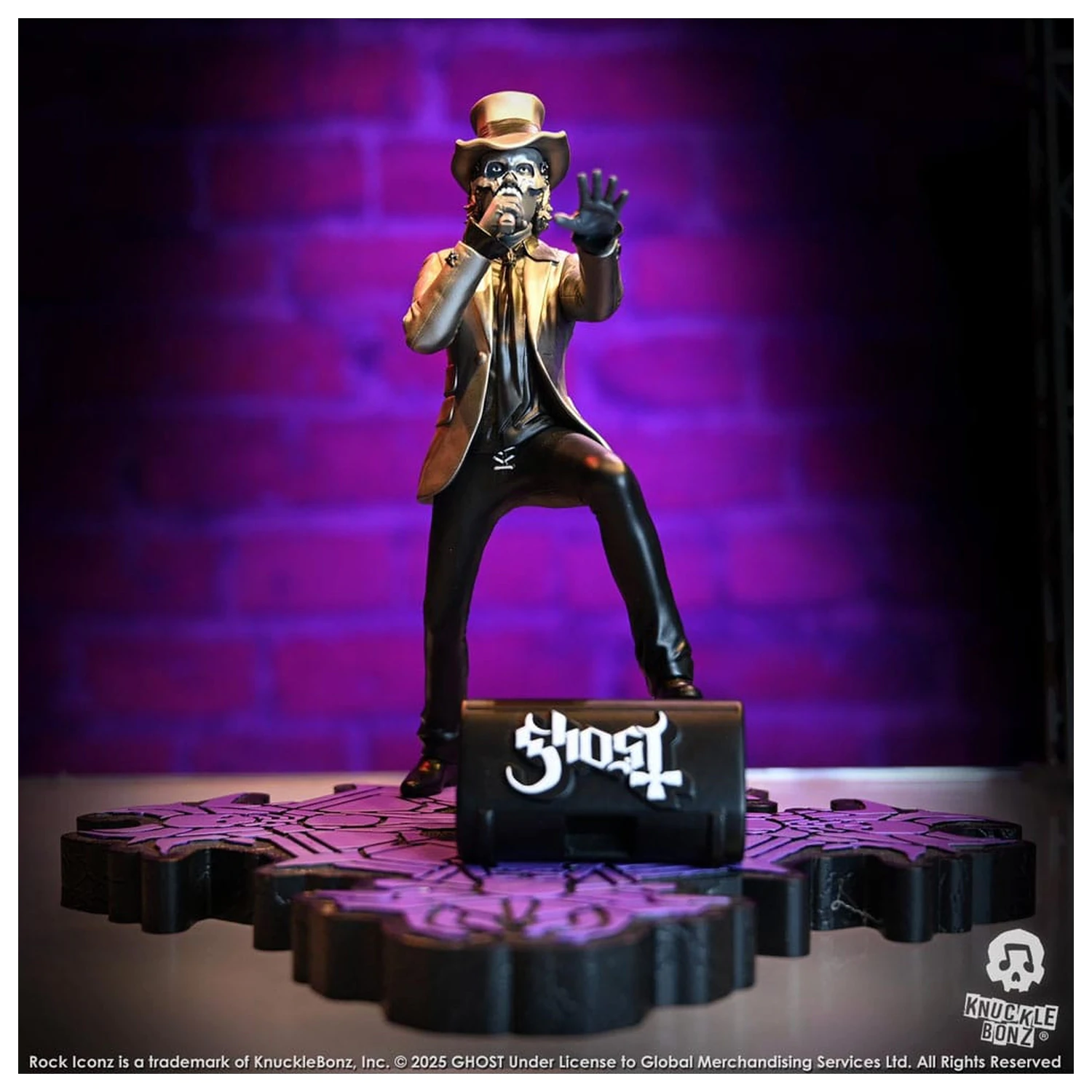 Ghost Rock Iconz Kip Papa V Perpetua Top Hat 22 cm fotografija izdelka