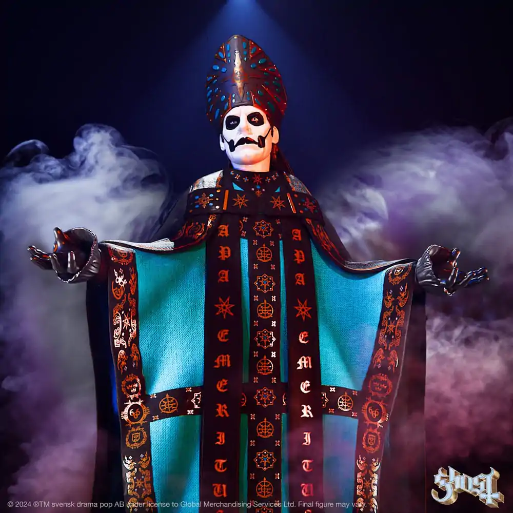 Ghost Ultimates akcijska figura Wave 4 Papa Emeritus IV 18 cm fotografija izdelka