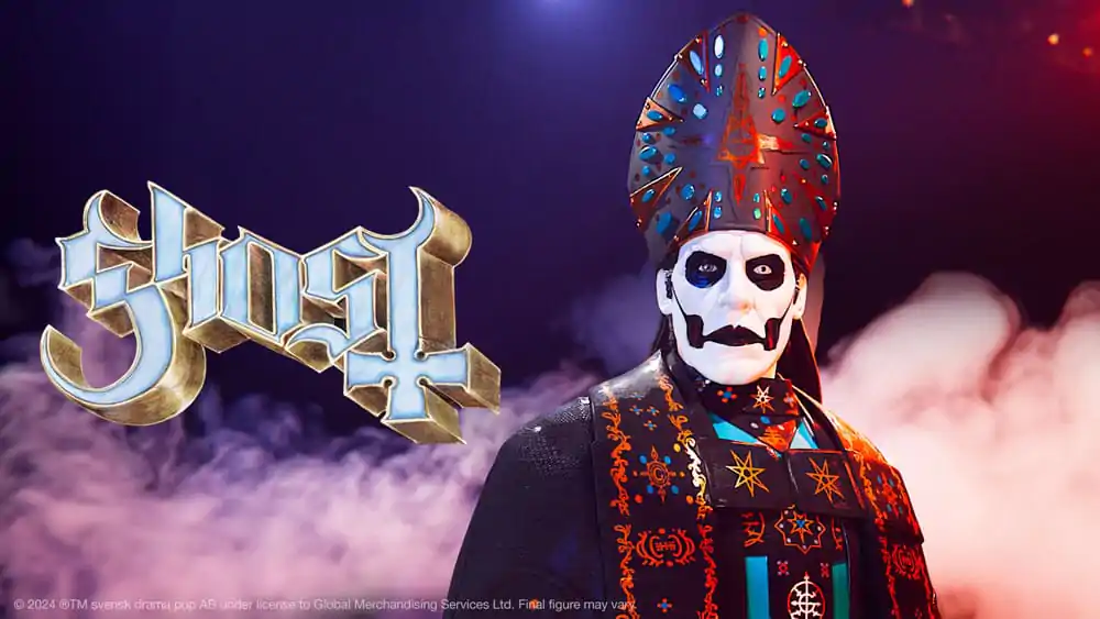 Ghost Ultimates akcijska figura Wave 4 Papa Emeritus IV 18 cm fotografija izdelka