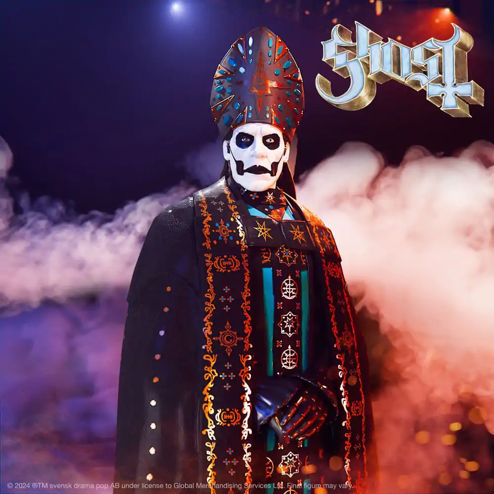 Ghost Ultimates akcijska figura Wave 4 Papa Emeritus IV 18 cm fotografija izdelka