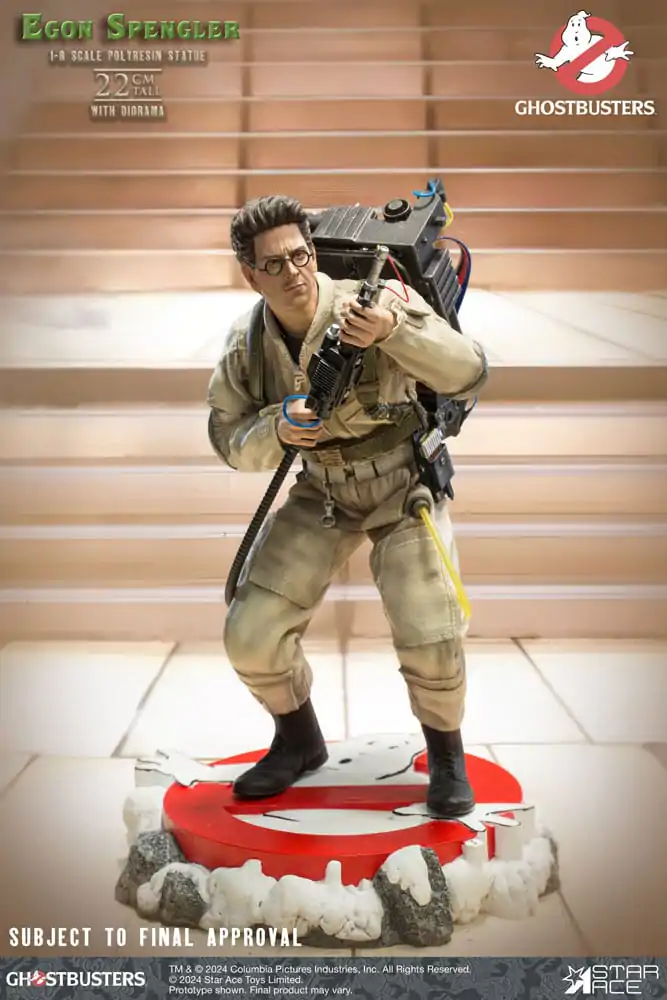 Ghostbusters smolnati kip 1/8 Egon Spengler 22 cm fotografija izdelka