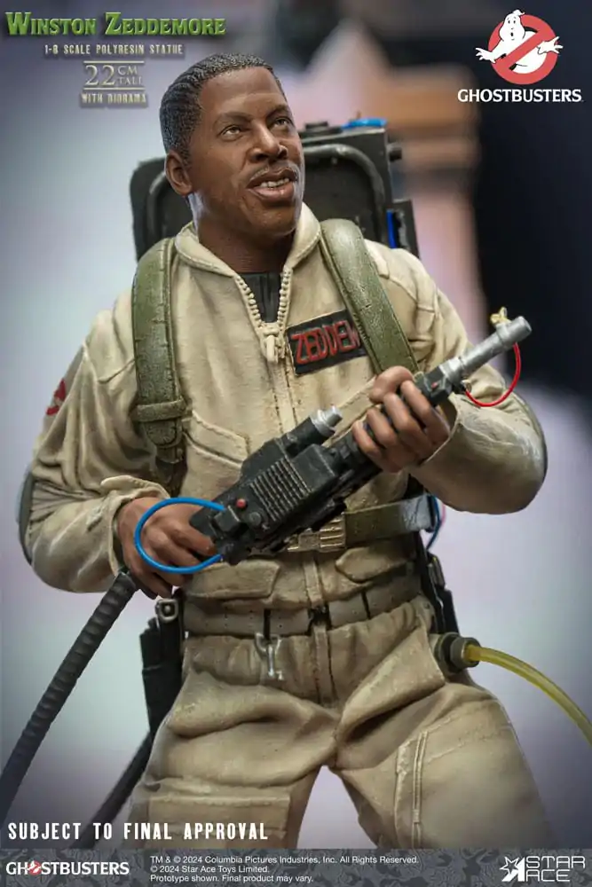 Ghostbusters smolnati kip 1/8 Winston Zeddemore 22 cm fotografija izdelka