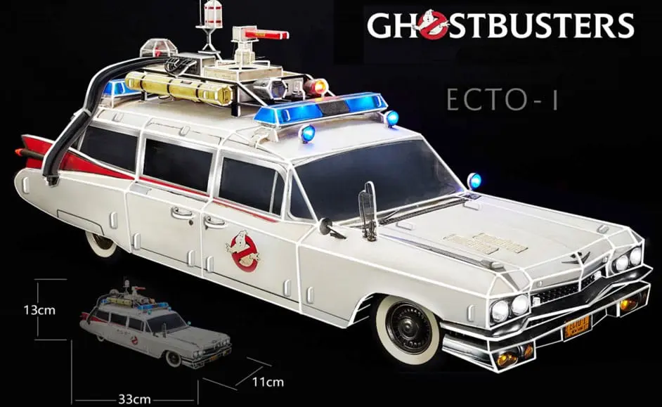 Ghostbusters 3D sestavljanka Ecto-1 fotografija izdelka