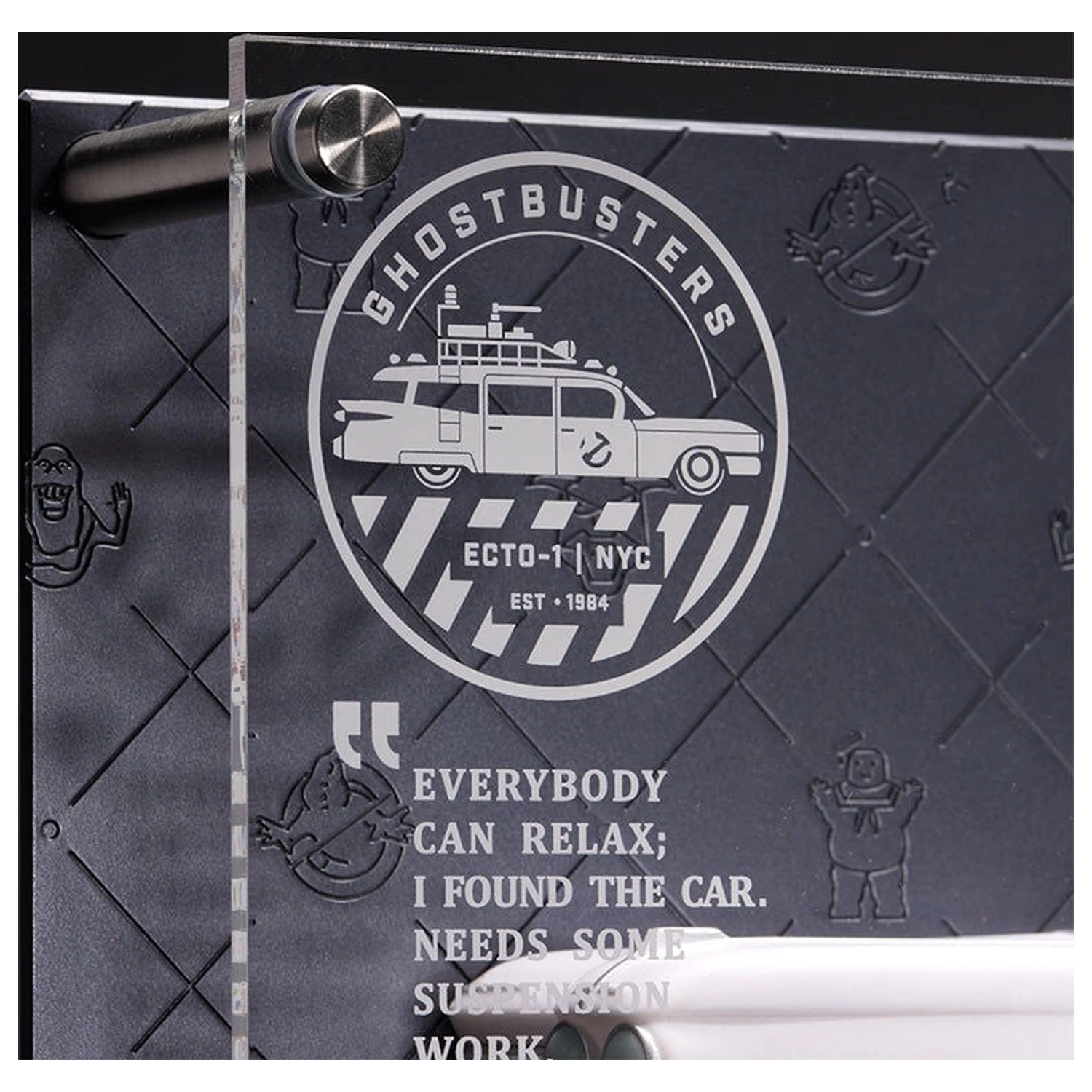 Ghostbusters Ecto-1 licenčna replika plošče fotografija izdelka