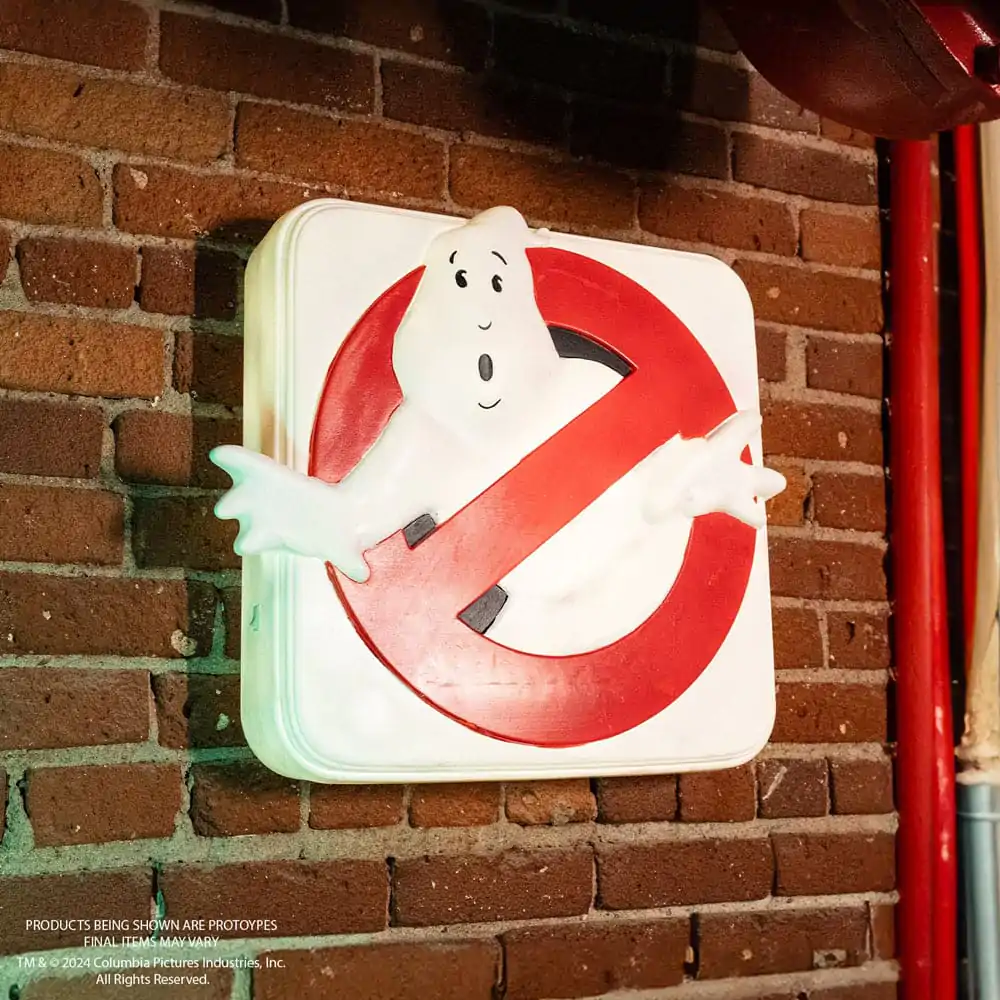 Ghostbusters LED stenska svetilka Light No Ghost Logo fotografija izdelka