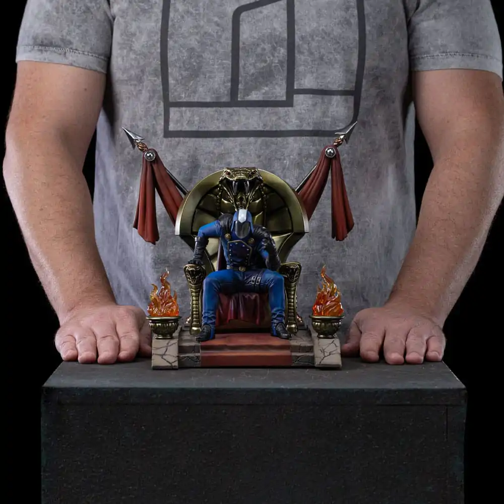GI Joe Art Scale Kip 1/10 Cobra Commander 25 cm fotografija izdelka