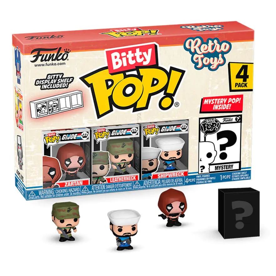 Gi Joe Bitty Funko POP! Vinil Figura 4-Pack 2,5 cm fotografija izdelka