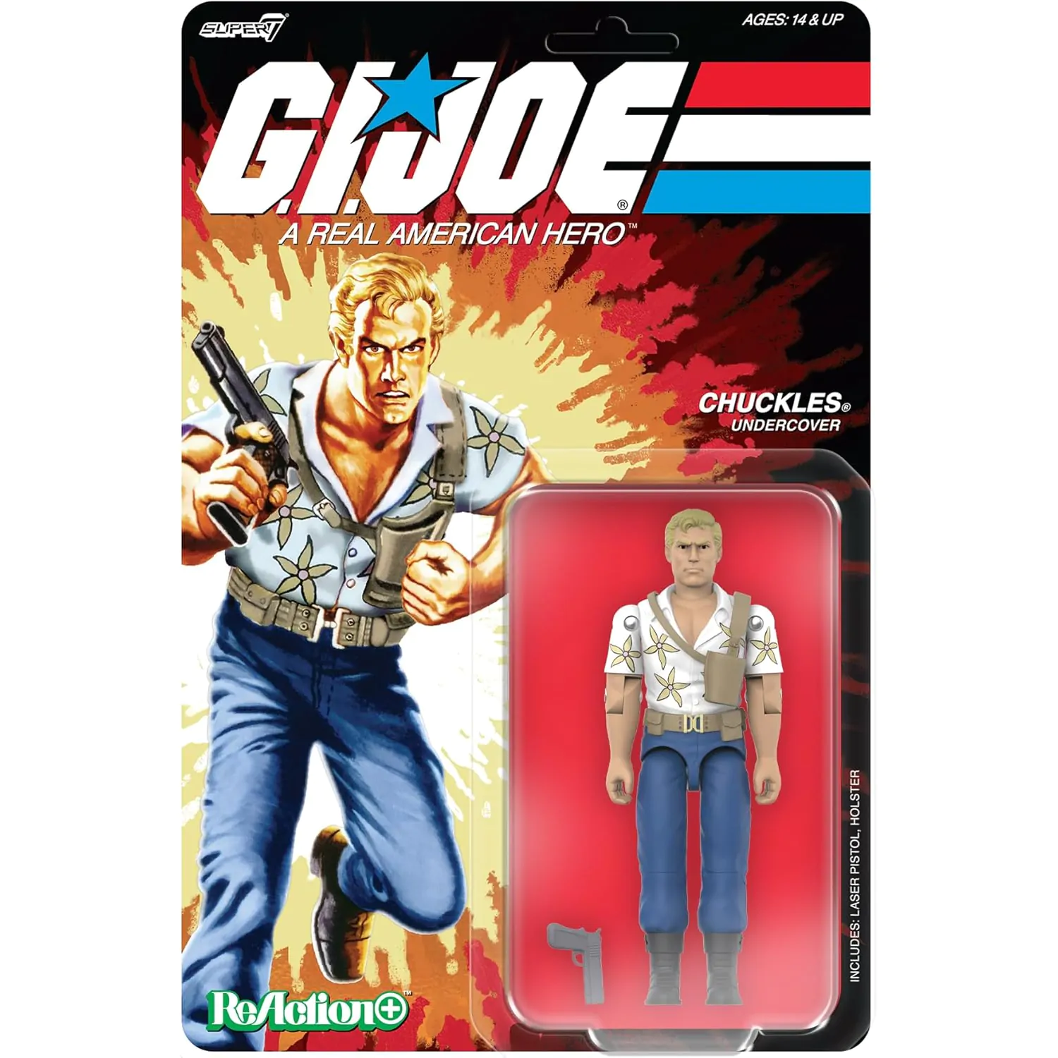 GI Joe ReAction+ figura val 07 Chuckles (Movie) 10 cm fotografija izdelka