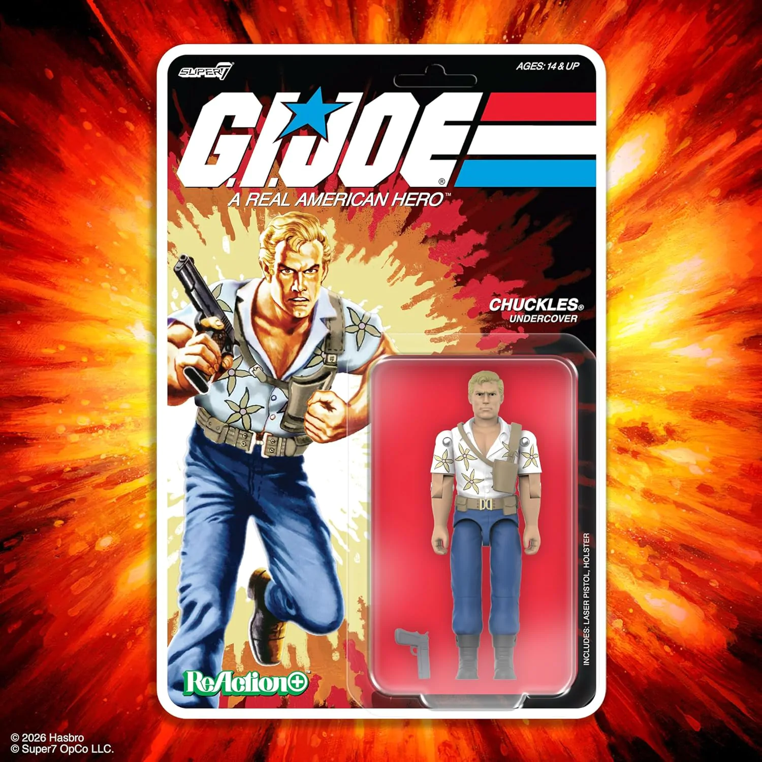 GI Joe ReAction+ figura val 07 Chuckles (Movie) 10 cm fotografija izdelka