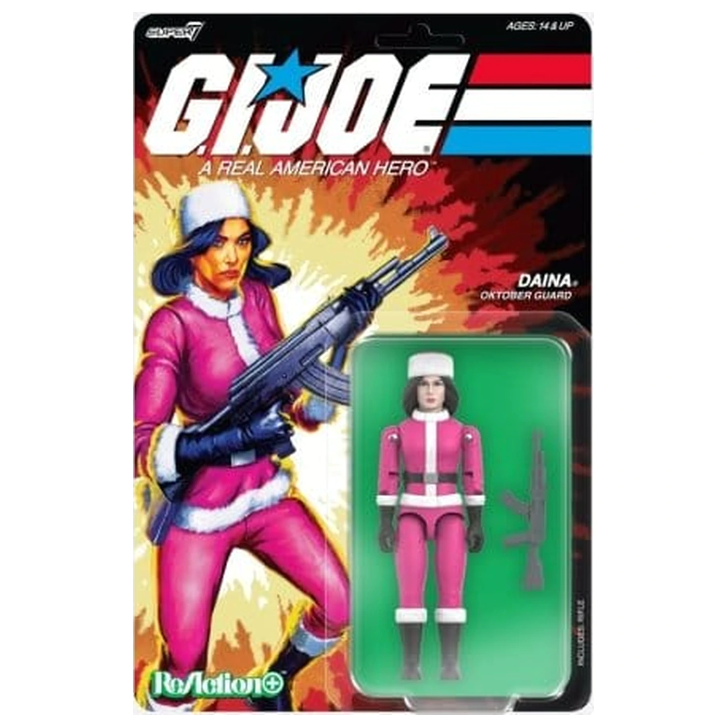 GI Joe ReAction+ Akcijska figura Val 07 Daina (Risanka) 10 cm fotografija izdelka