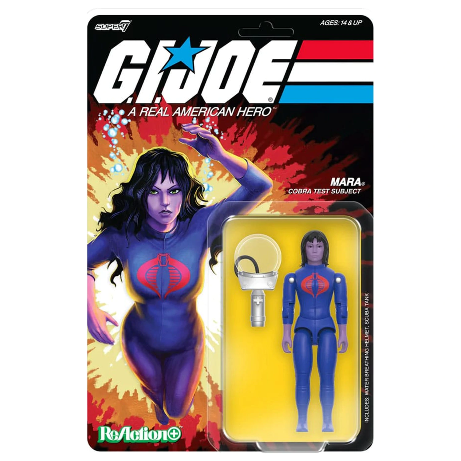 GI Joe ReAction+ Figurica akcije Val 06 Mara 10 cm fotografija izdelka