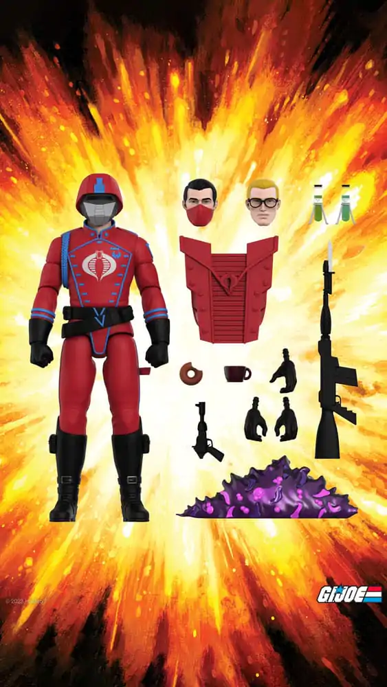 GI Joe Ultimates Akcijska Figura Wave 5 Cobra Crimson Guard 20 cm fotografija izdelka