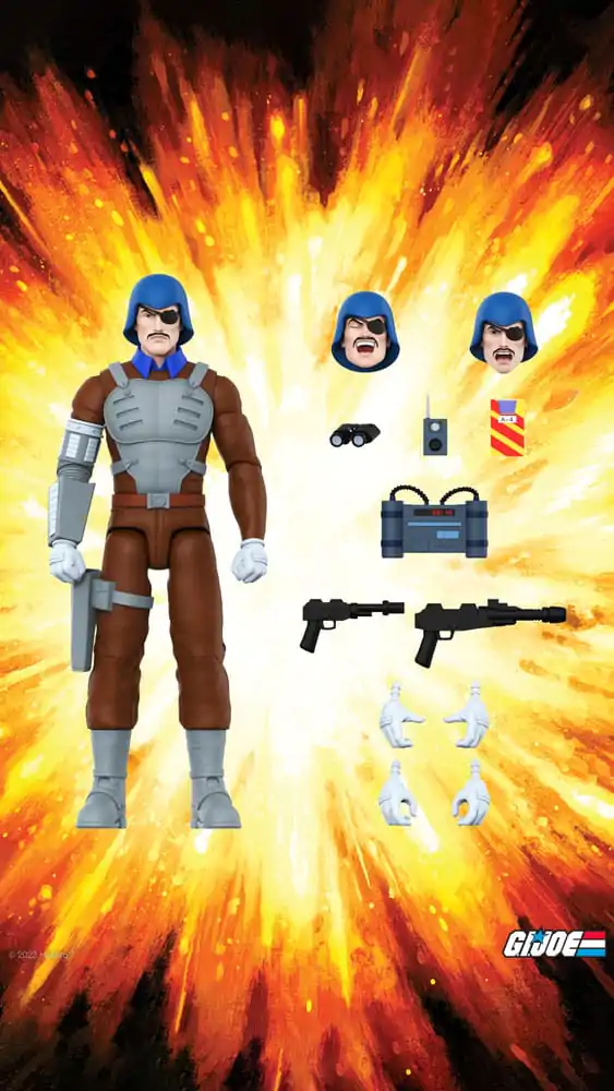 GI Joe Ultimates Akcijska Figura Wave 5 Major Bludd 20 cm fotografija izdelka