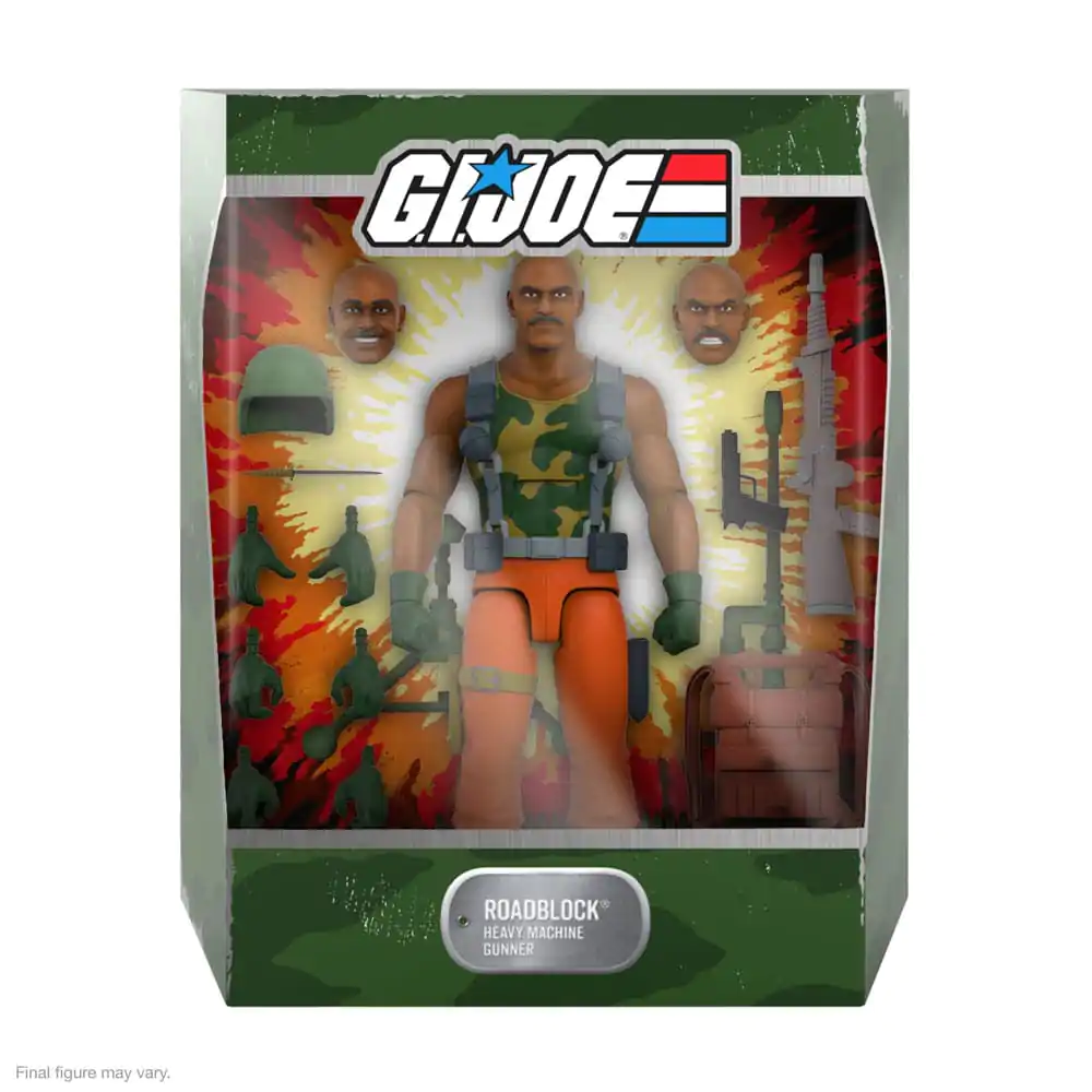 GI Joe Ultimates akcijska figura Wave 5 Roadblock 20 cm fotografija izdelka