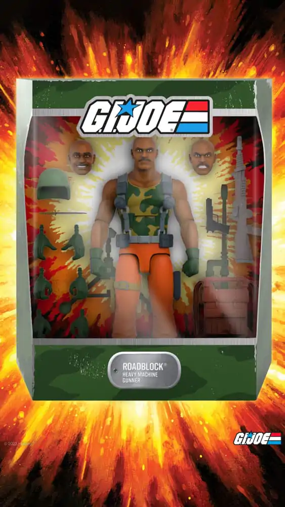 GI Joe Ultimates akcijska figura Wave 5 Roadblock 20 cm fotografija izdelka