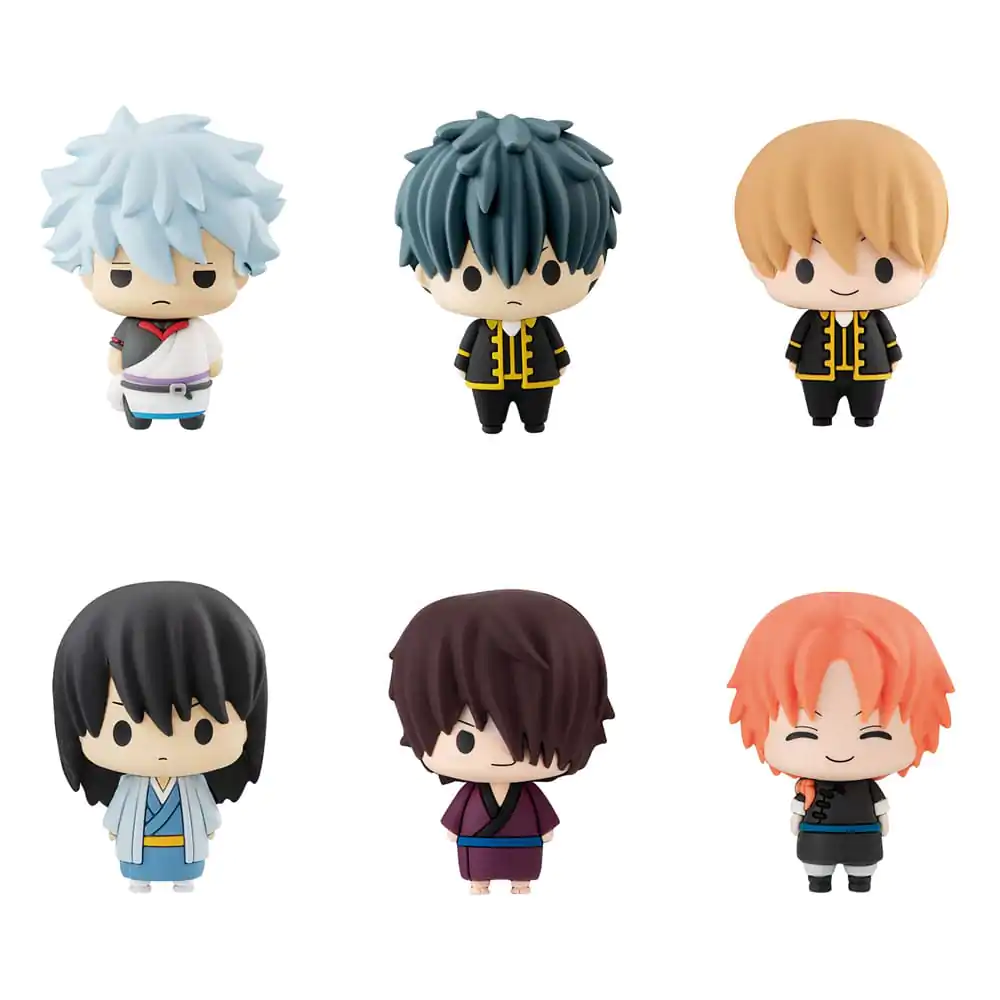 Gintama Chokorin Mascot Series Trading Figura – paket 6 kosov 5 cm fotografija izdelka
