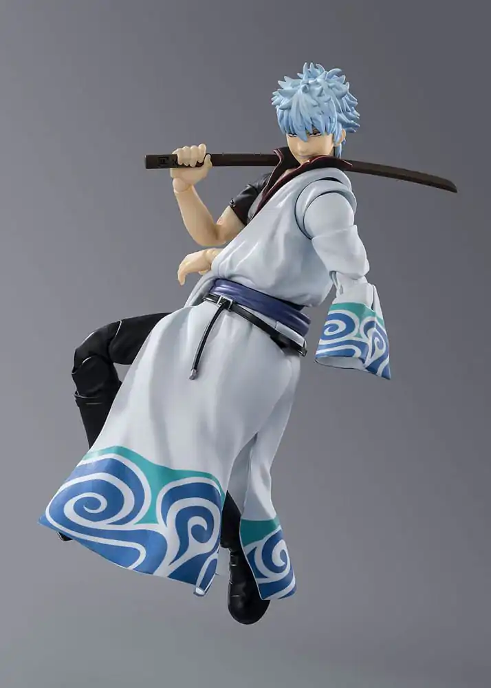 Gintama S.H.Figuarts Akcijska Figura Sakata Gintoki 15 cm fotografija izdelka