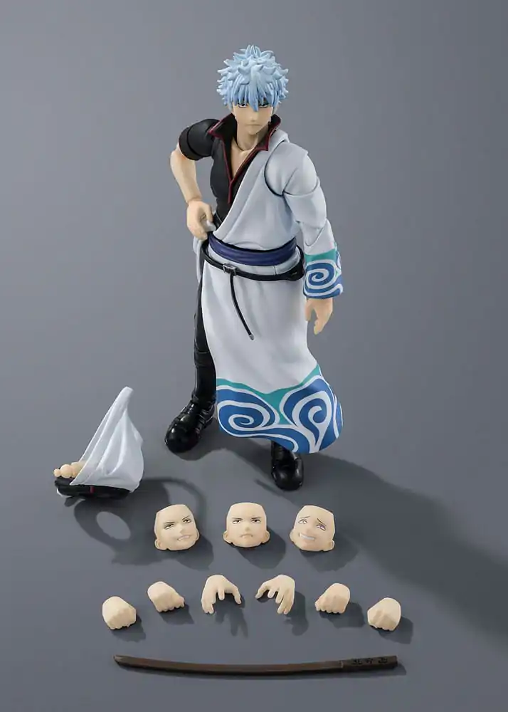 Gintama S.H.Figuarts Akcijska Figura Sakata Gintoki 15 cm fotografija izdelka