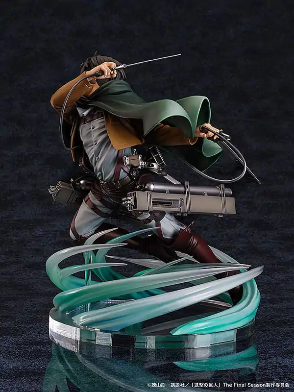 Attack on Titan PVC Kip 1/6 Humanity's Strongest Soldier Levi 23 cm fotografija izdelka