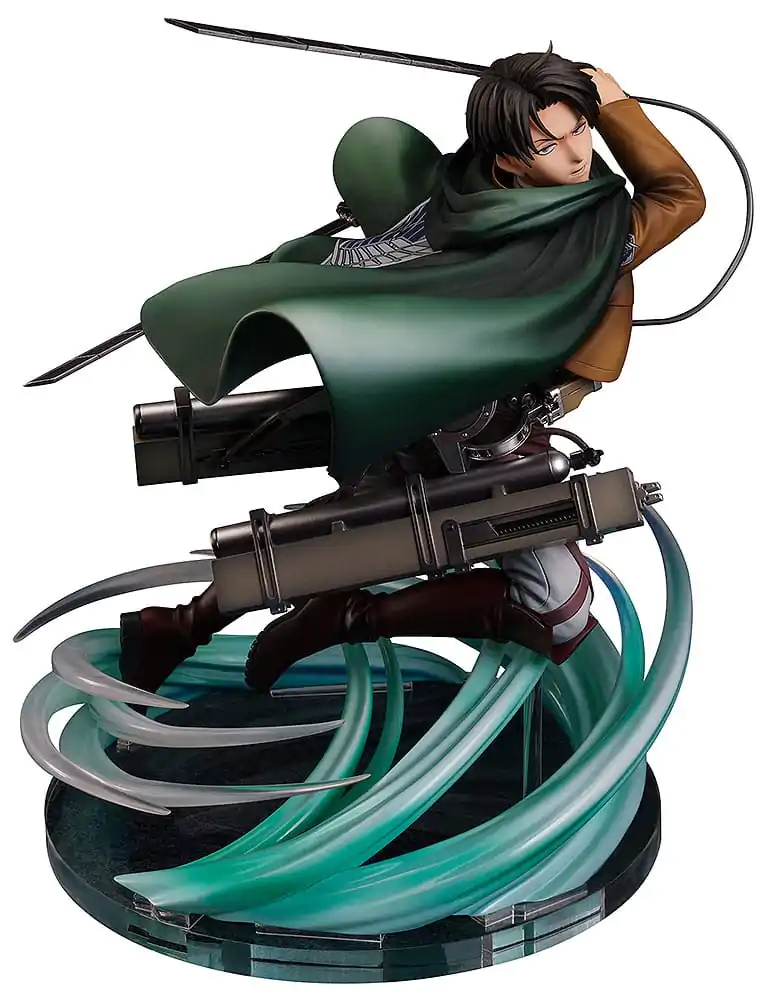 Attack on Titan PVC Kip 1/6 Humanity's Strongest Soldier Levi 23 cm fotografija izdelka