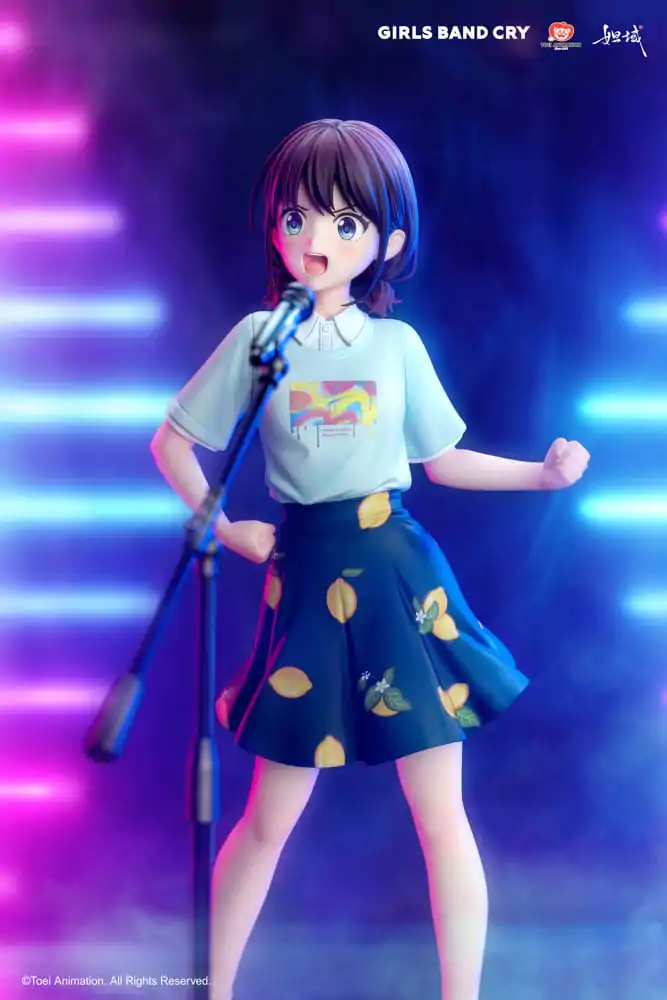 Girls Band Cry Natsu wo Mankitsu shite Sakebe Series No. 1 PVC kip 1/7 Nina Iseri 24 cm fotografija izdelka